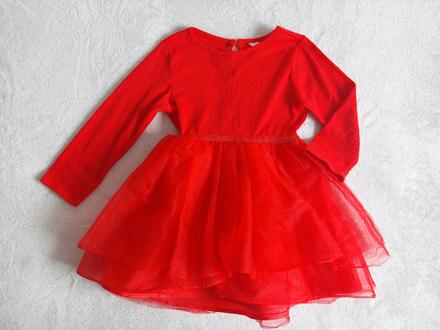 Vianočné šaty zn.hm veľ.98/104, 98