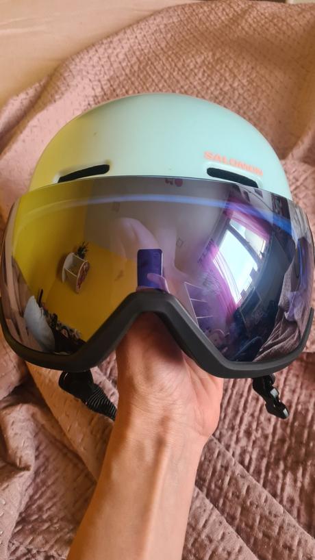 Lyžiarska prilba, salomon,l