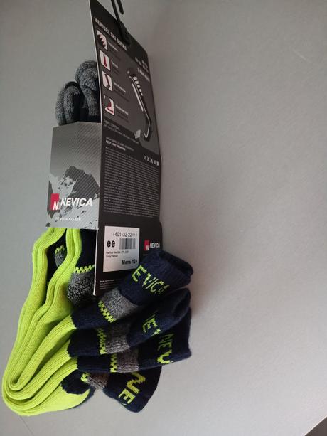 2x lyžiarske ponožky v 46+, 46