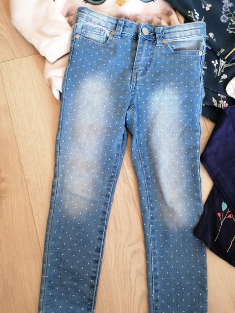 Balík oblečenia na jar/jesen pre dievčatko 110, 104–116