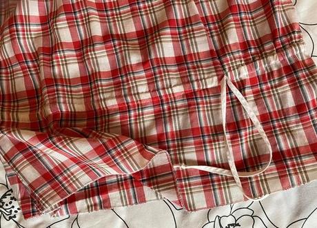 Letná káro blúzka v.42/44, 42