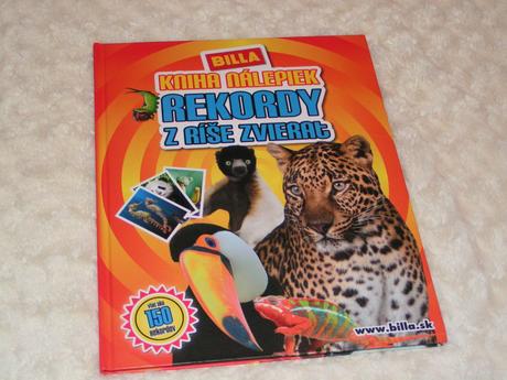 Rekordy z ríše zvierat - nálepky,