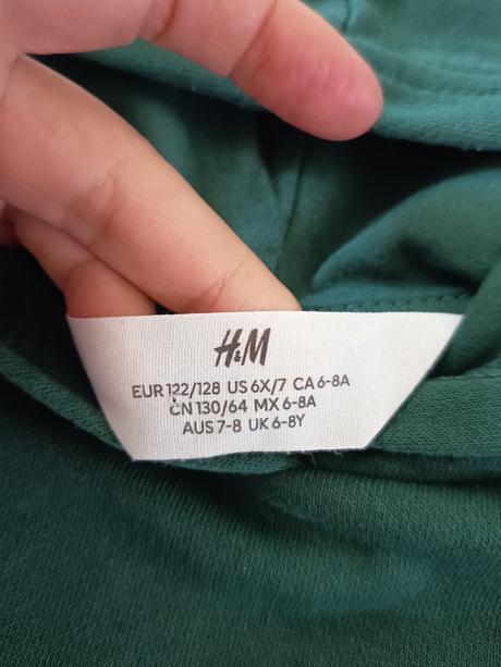 Dlhšia mikinka h&m, h&m,122