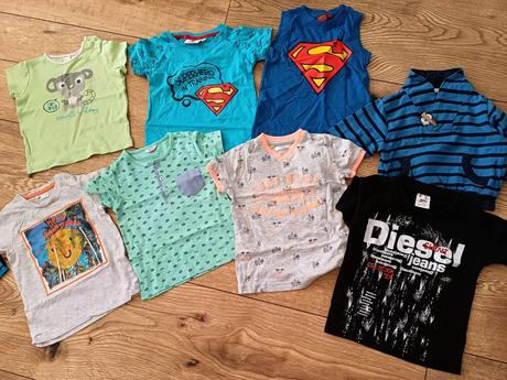 Tričko 8ks 92 a 98, 92