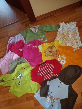 Oblečenie pre dievčatko, 68–80