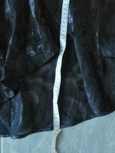 Čierne luxusné zavinovacie šaty lipsy london,v40, 40