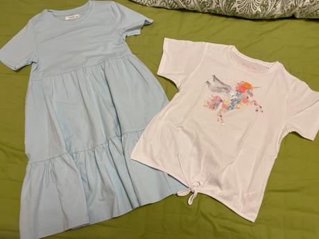 Balicek tricko a saty, vel. 140-146, 140–152