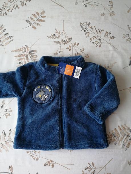 Nová mikina s visačkou 62/68, lupilu,62