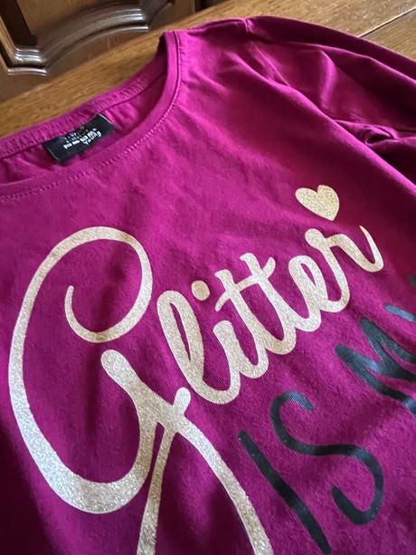 Tričká s 3d nápismi - dvojbalenie 134/140, f&f,134