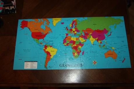 Puzzle mapa sveta 68, 