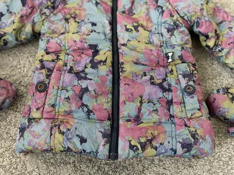 Coccodrillo bunda zimná s kapucnou+rukavickami 92, coccodrillo,92