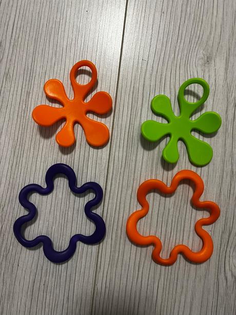 Oball hryzačka krúžky, 