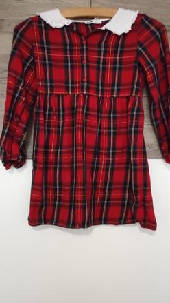 Detské vianočné šaty, sinsay,134