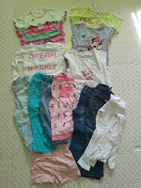 Mix dievčenské oblečenie, 104–116