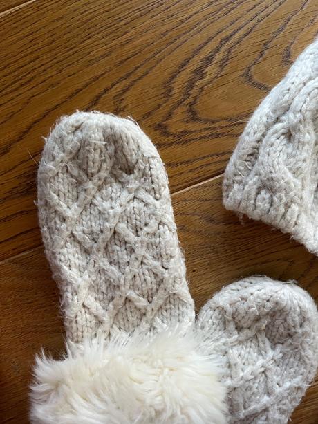 Pletená súprava - čiapka, šál /tunel, rukavice, avon,m