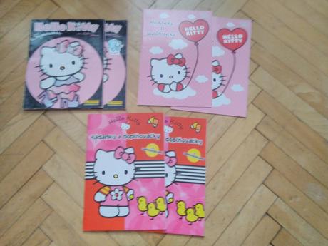 Hello kitty zošity a albumy, 