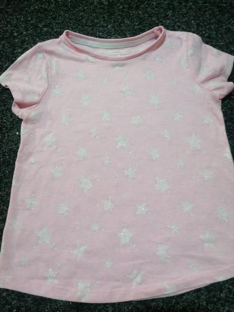 Hviezdičkové trblietavé tričko, f&f,116