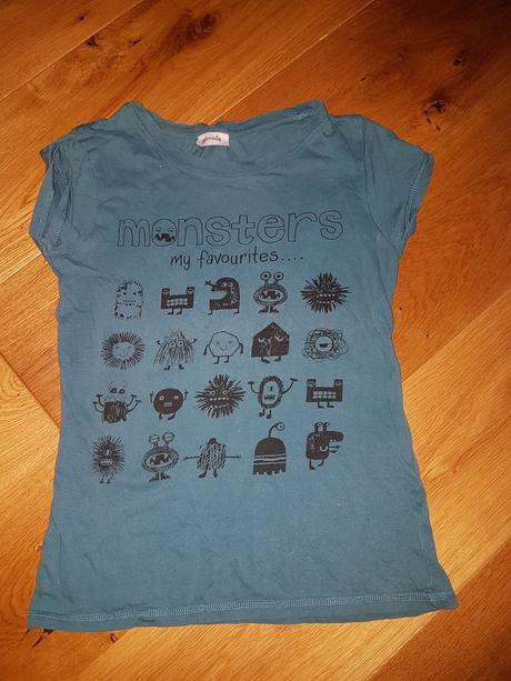 Veselé tričko zn.pimkie v tmavomodrej,cena s pošto, pimkie,s