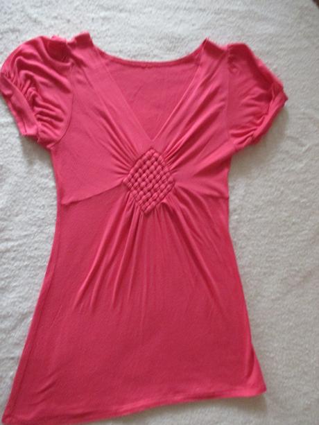 Cervene triko /bluza, velkost 36, s