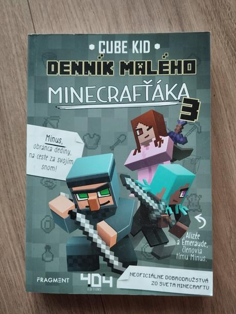 Denník malého minecrafťáka 1,2,3,4,