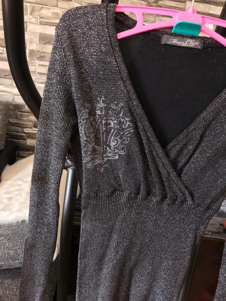 Mayo chix trblietavý svetrík, mayo chix,xs