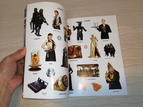 Star wars solo guide + sticker collection nsu19,