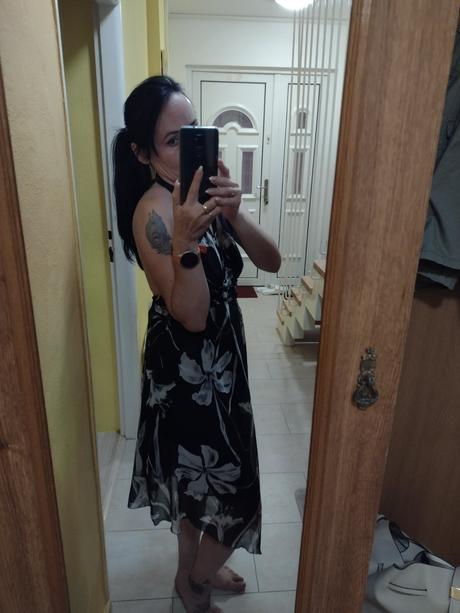 Letné ľahké šaty, s