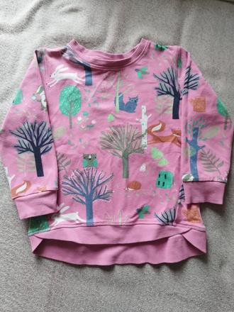 Ružová lindex mikyna, lindex,98