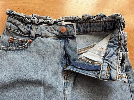 Rifľová sukňa - veľ. 32, denim,32