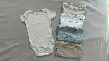 Body hm 92 krátky rukáv, h&m,92