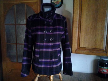 Kabat prechodny fialkovy, xl