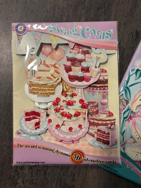 Santoro - 3d interaktívne karty na blahoželanie, 