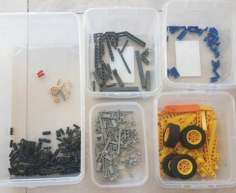 Skladačka - úplna kopia lega technic 42035, 