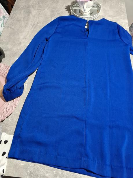 Modrá tunika alebo mini šaty, esmara,38