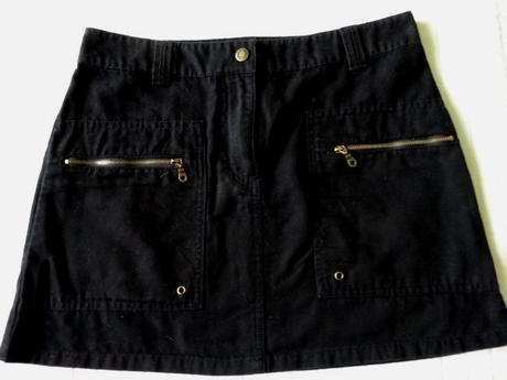 Čierna sukňa h&m, veľ.38, h&m,38