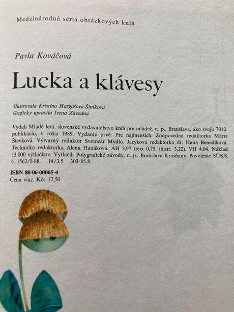 Lucka a klávesy - pavla kováčová (1989), 