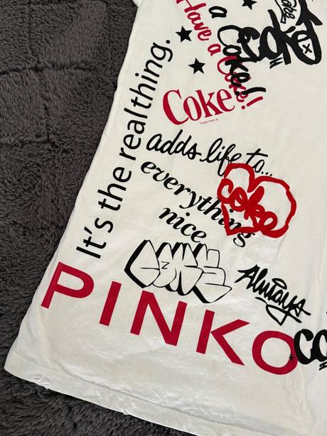 Dlhé tričko pinko coca-cola, pinko,m