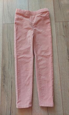 Menčestrové nohavice, h&m,116