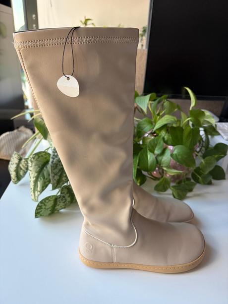 Shapen barefoot čižmy stretchy vanilla vegan, 36