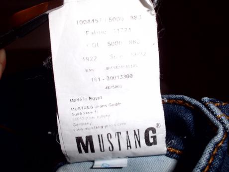 S elastanom 38/32, mustang,l