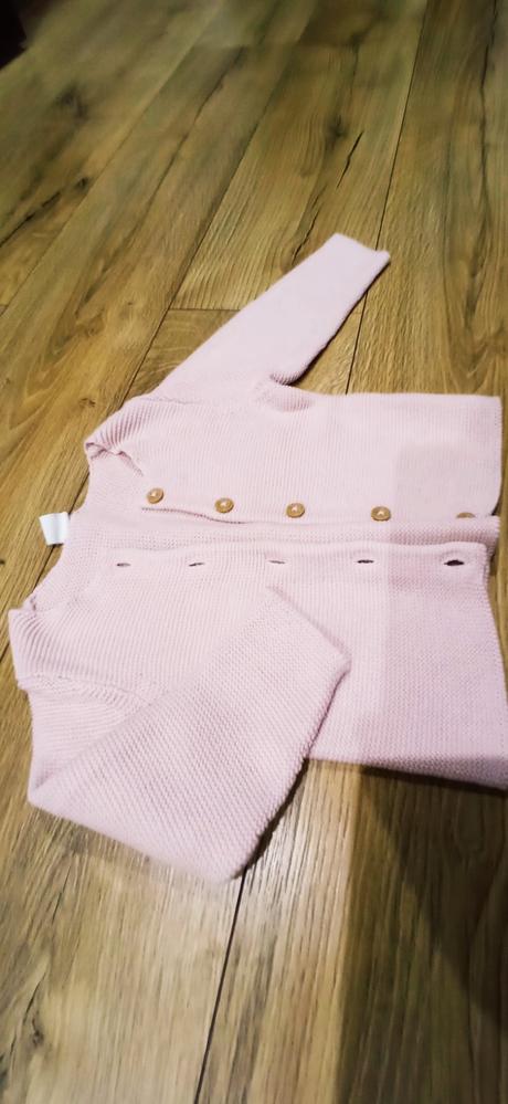 Dievčenský bavlneny sveter 86, h&m,86