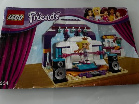 Lego friends  koncertný automobil hviezdy pop, 