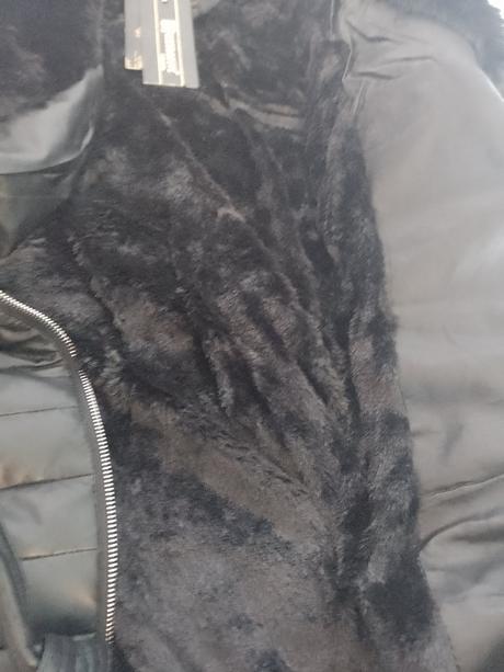 Zimná vetrovka s kožušinkou, l