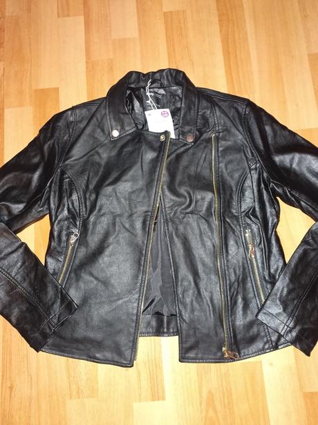 Koženkova bunda  vel.l sinsay nova, sinsay,l