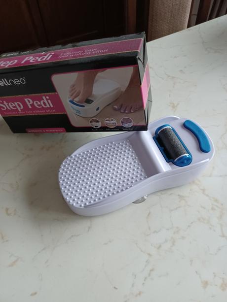 Elektrický pilník na chodidlá., 