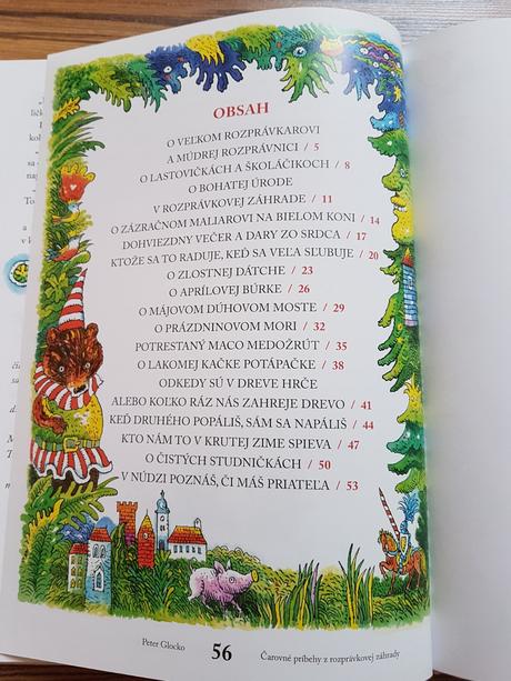 Kniha čarovné príbehy z rozprávkovej záhrady, 