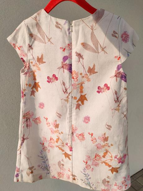 Šaty next kvietkové, next,104