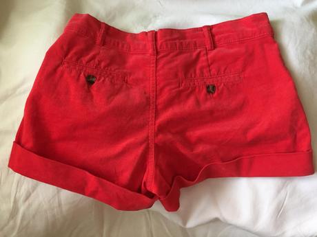 Menčestrové šortky, benetton,40
