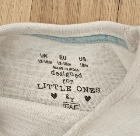 Tričká 2 ks, f&f,86