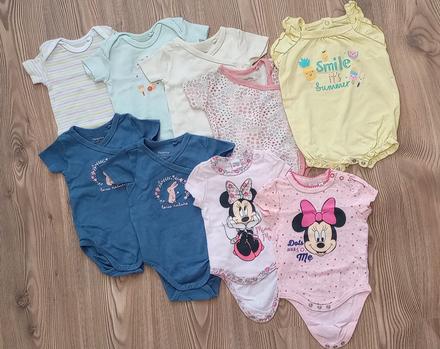 Letný balík body 62/68 (za9ks), 68